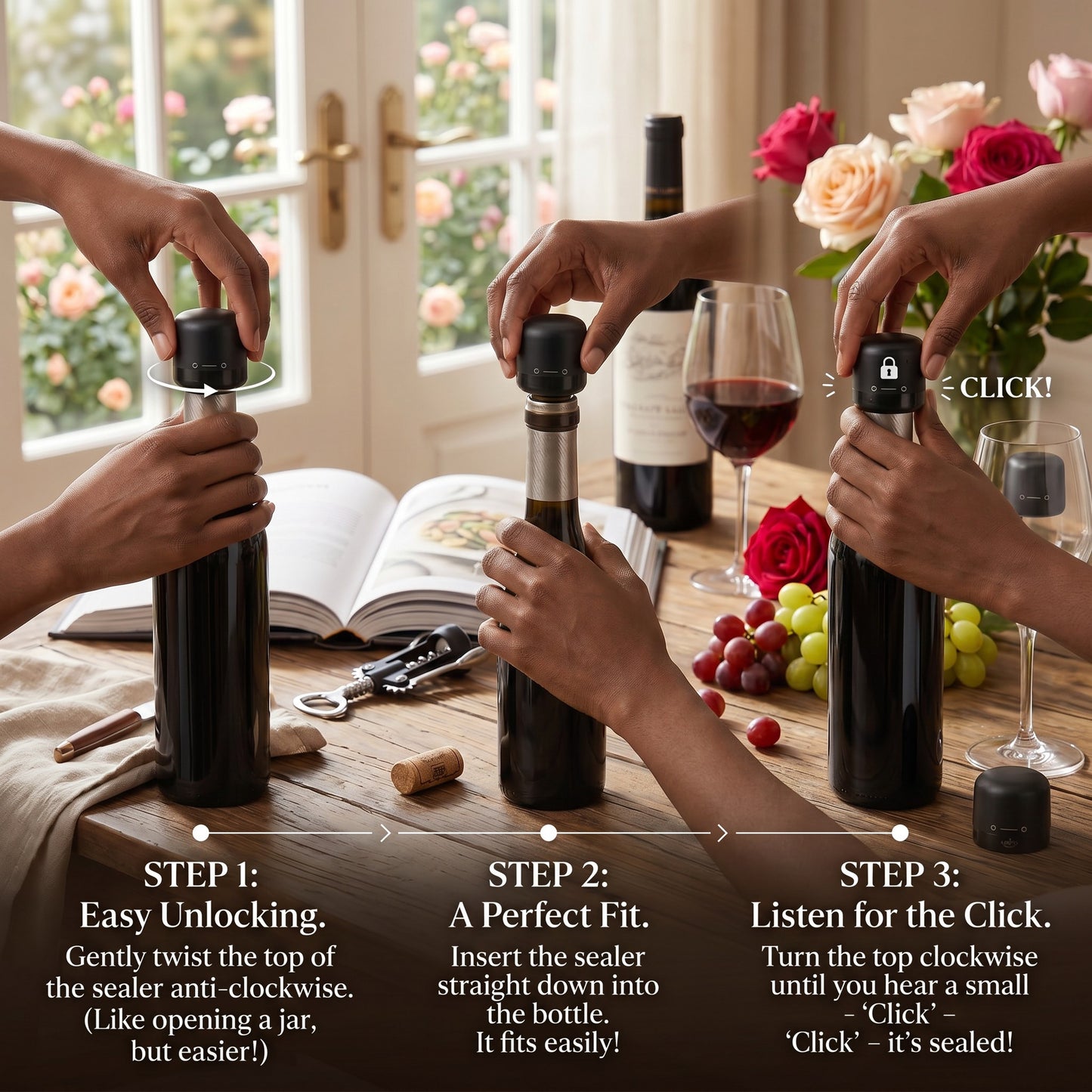 Wine Stopper Twin Pack