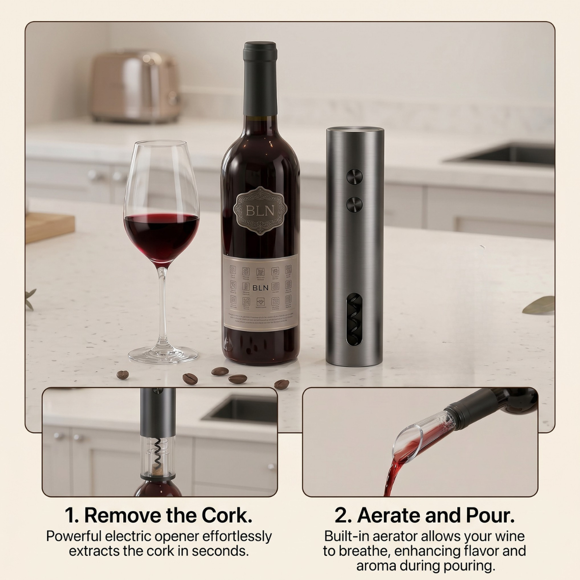 Electric Wine Bottle Opener